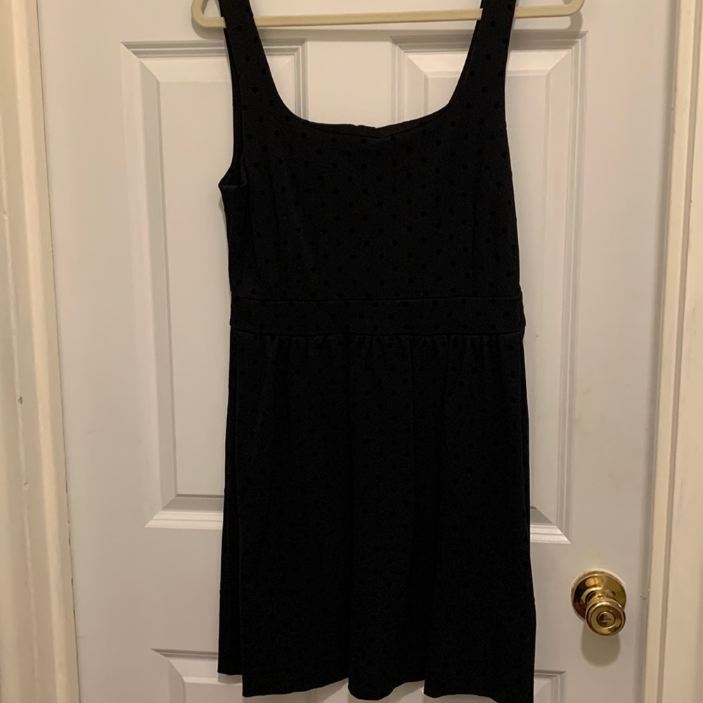 Madewell Blue Polka Dot Dress